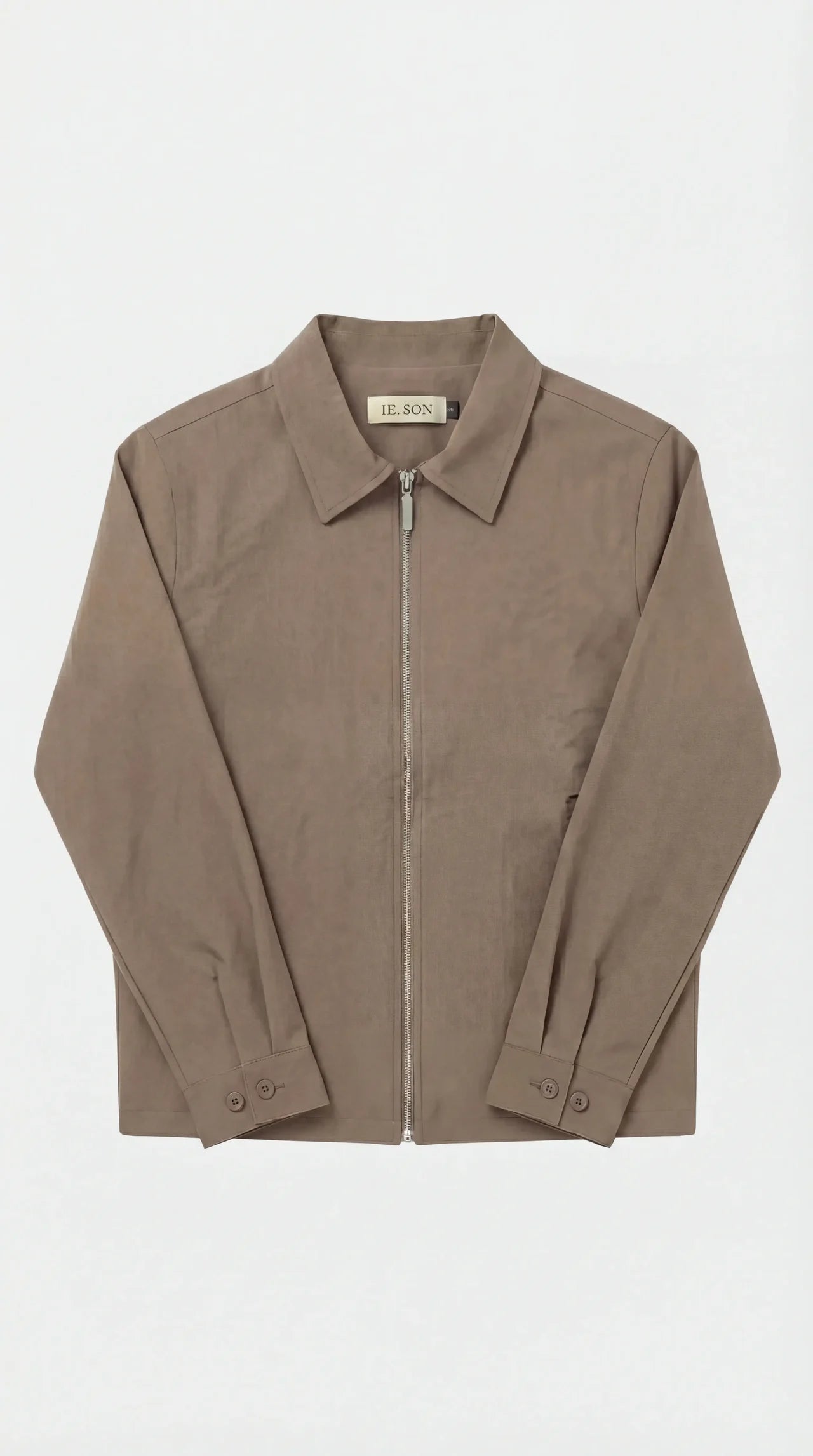 Mocha Comfort Suit Overshirt