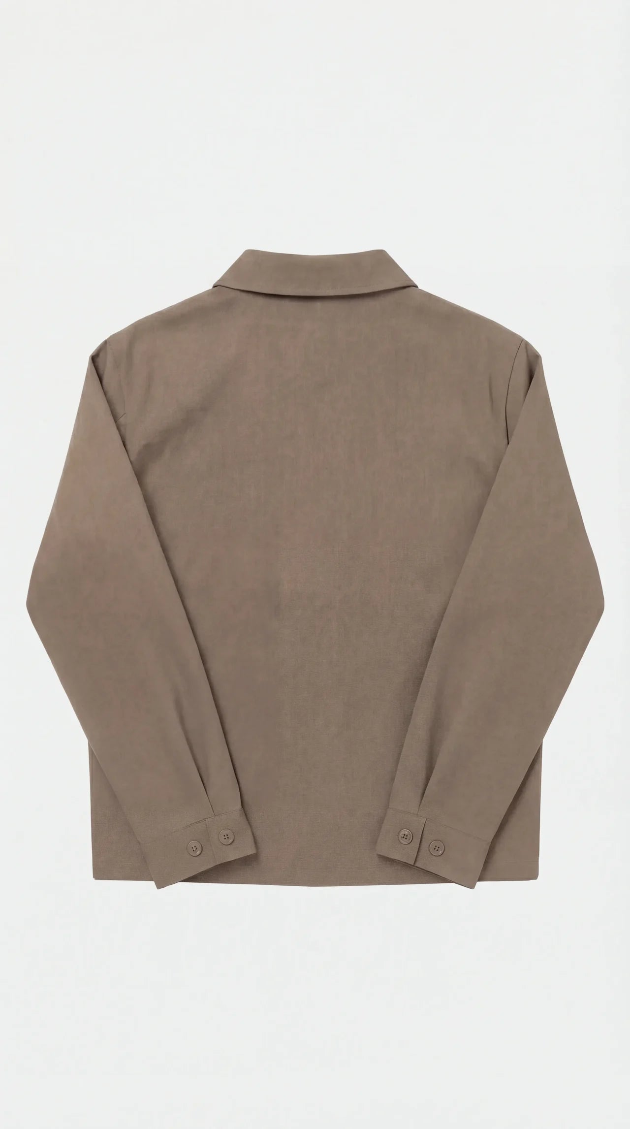 Mocha Comfort Suit Overshirt