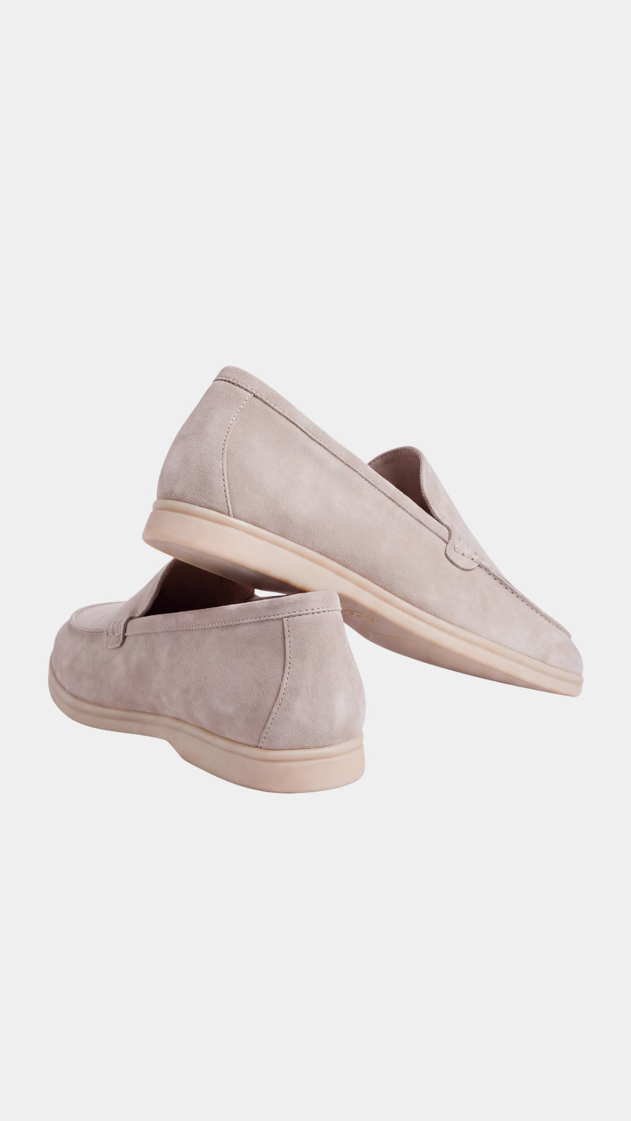 Off White Low Steppers - suède loafer, zool en zijkant