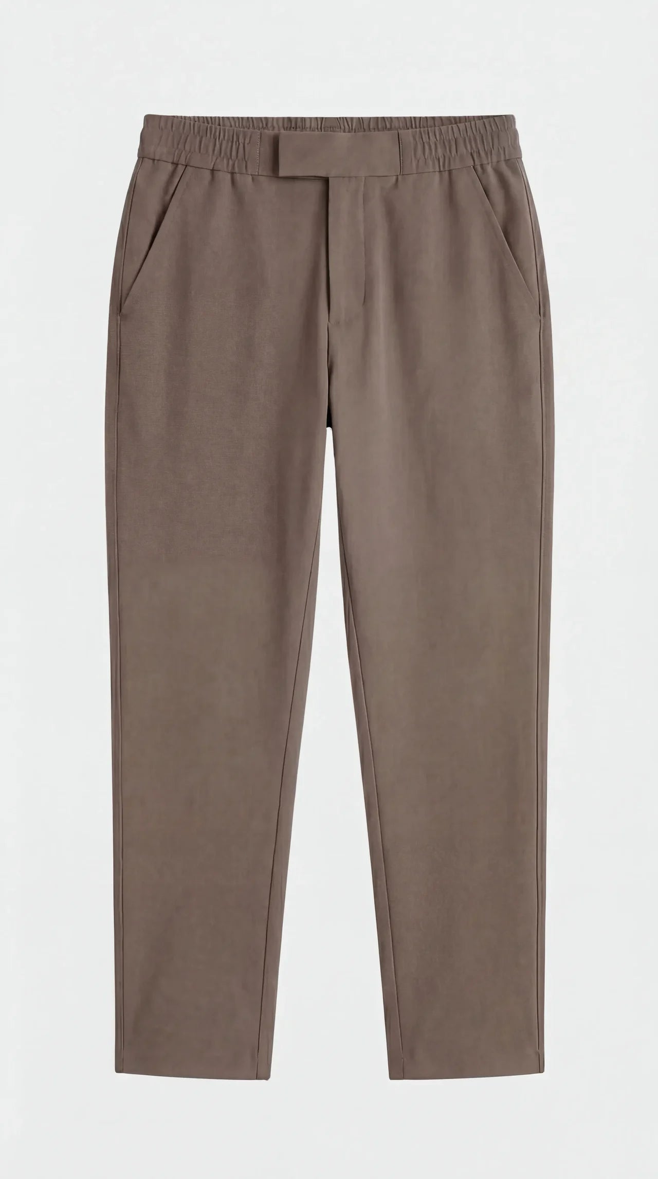 Mocha Comfort Suit Trouser