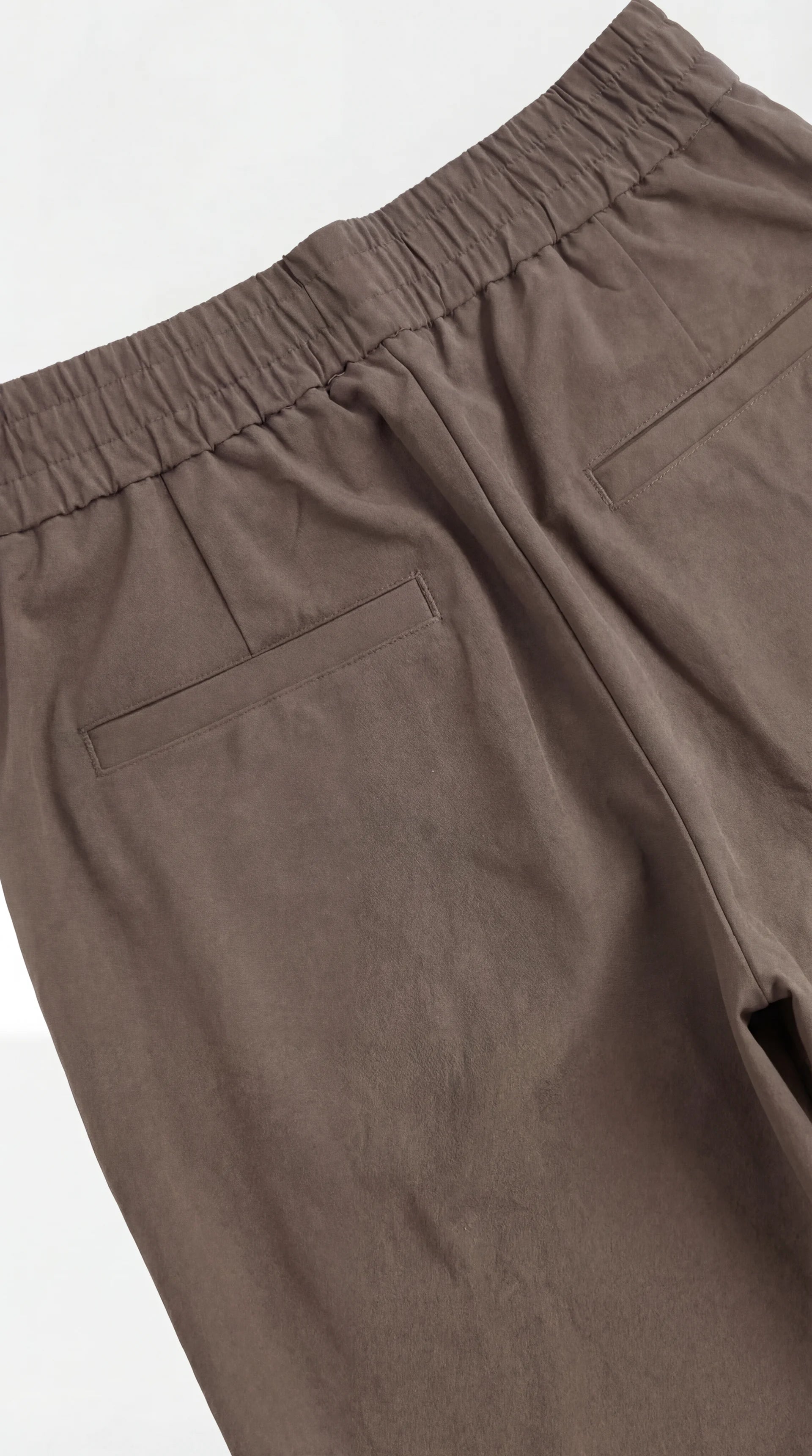 Mocha Comfort Suit Trouser