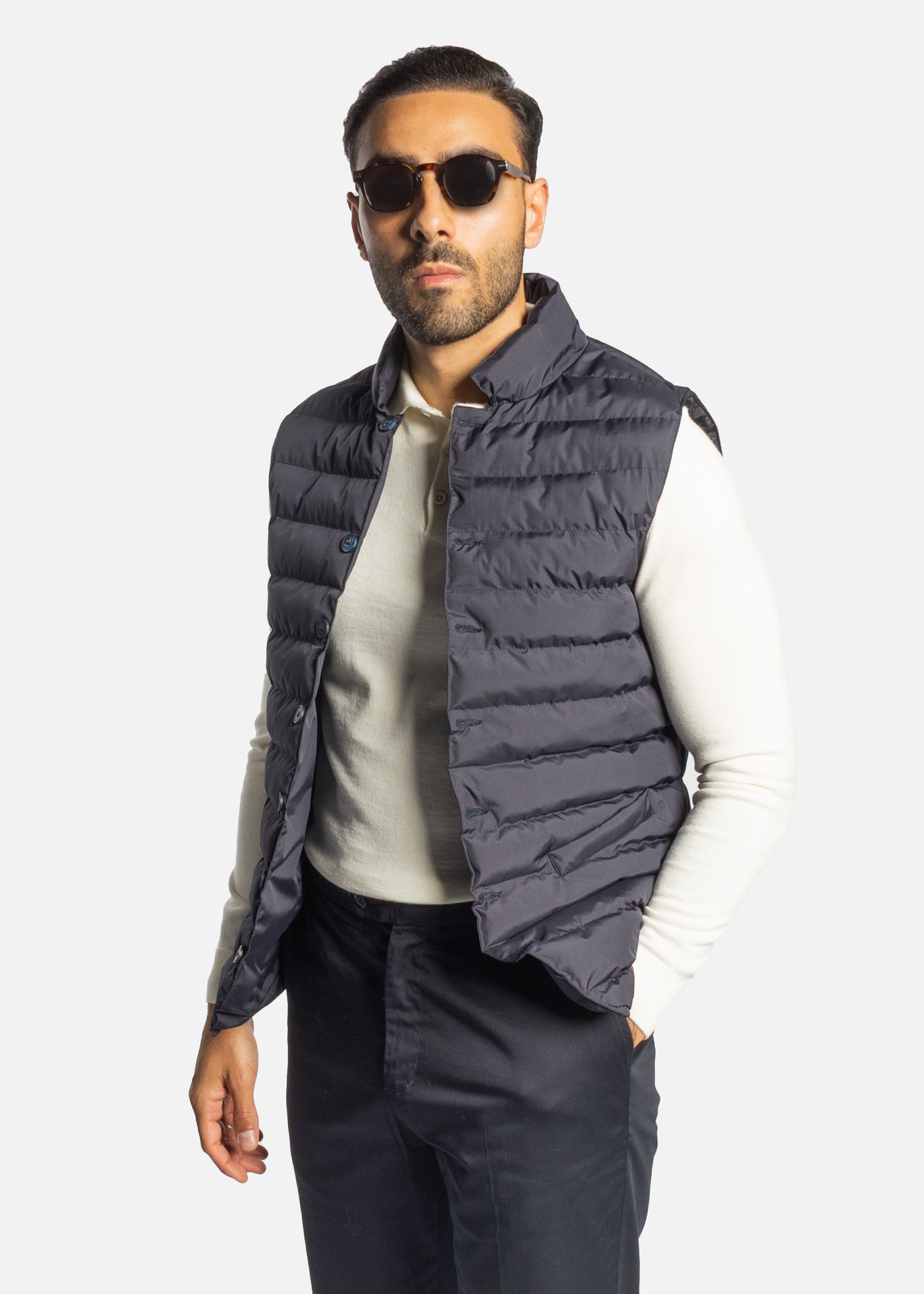 Navy Vest