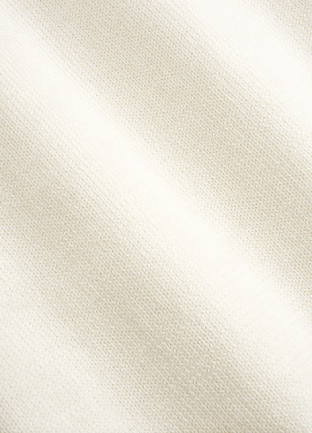Off-White Merino Half Zip