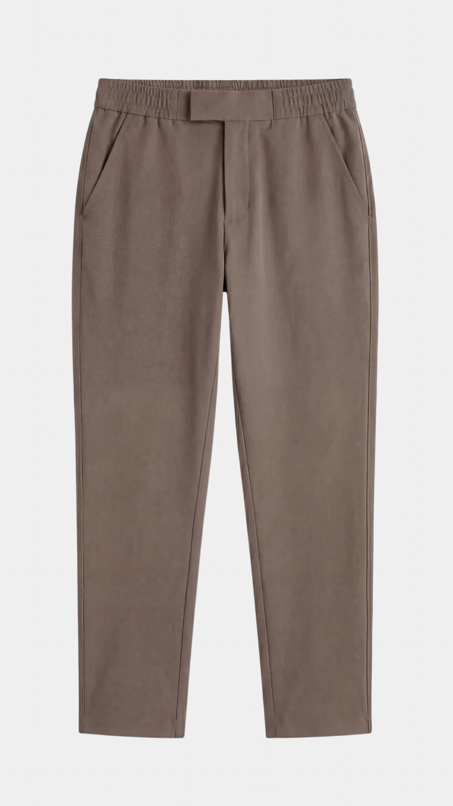 Mocha Comfort Suit Trouser