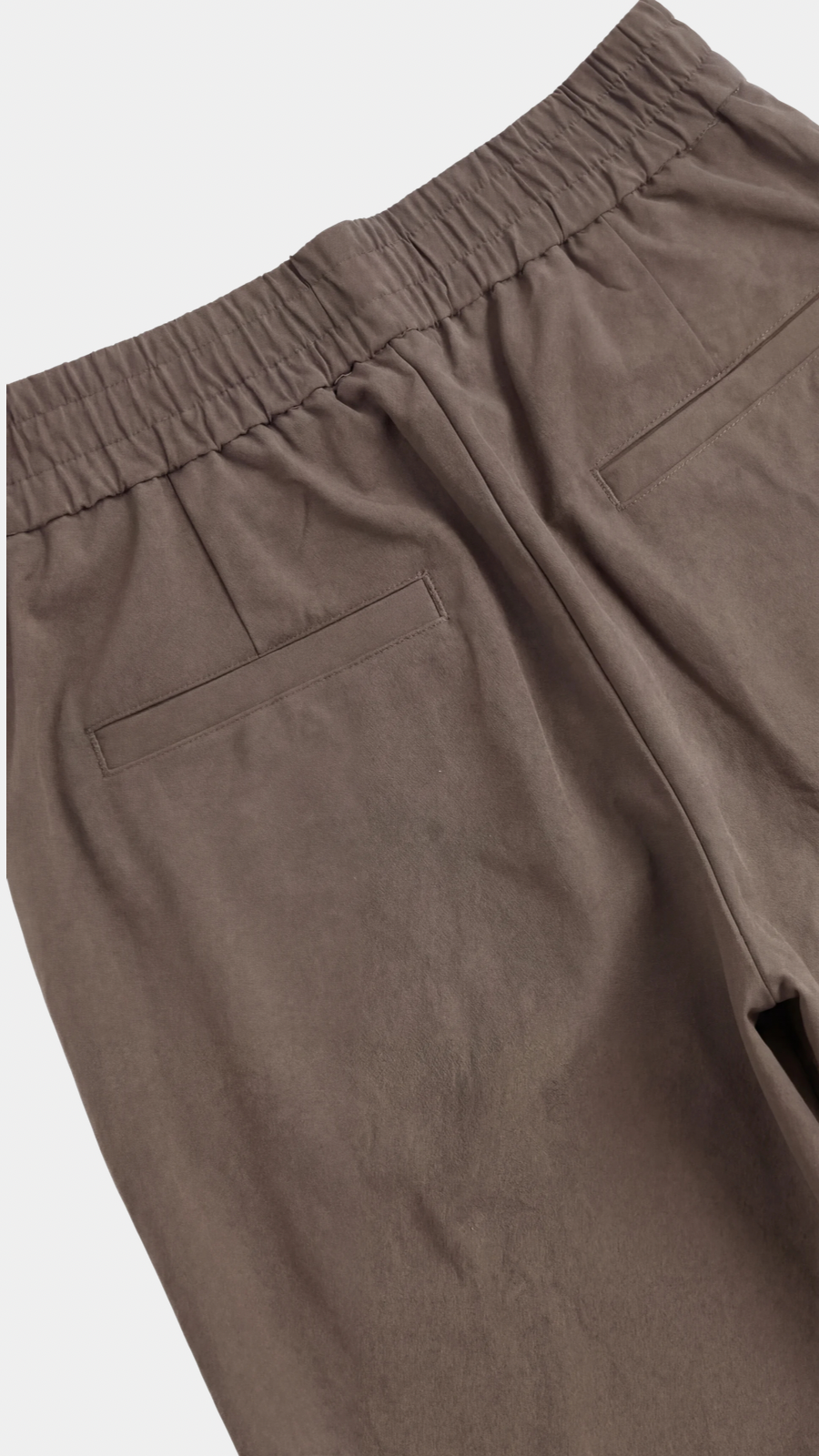 Mocha Comfort Suit Trouser