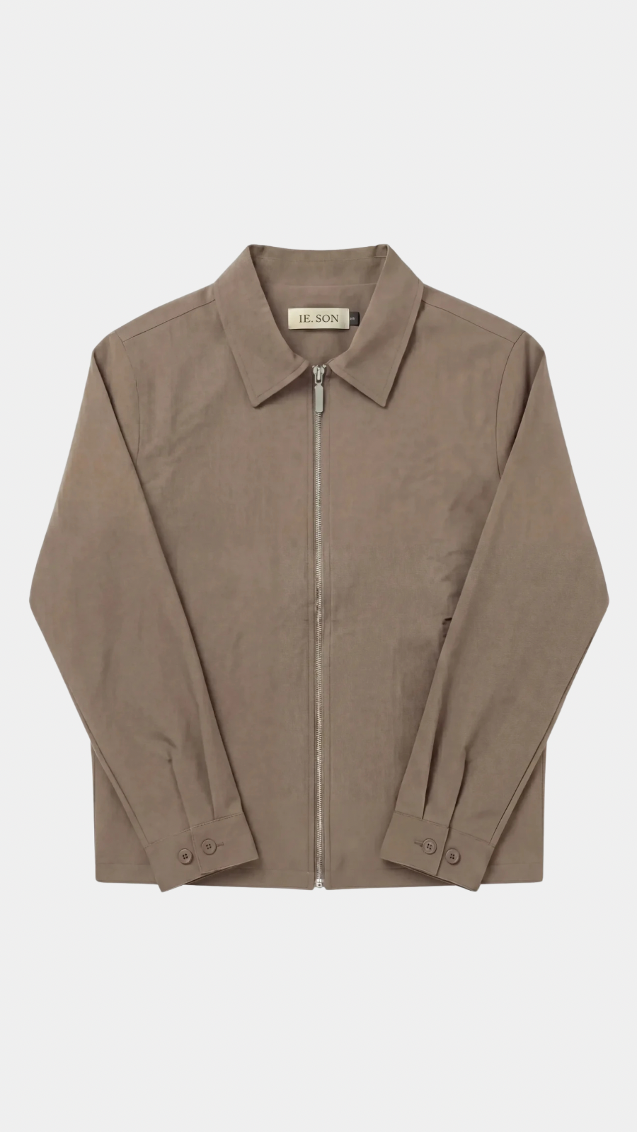 Mocha Comfort Suit Overshirt