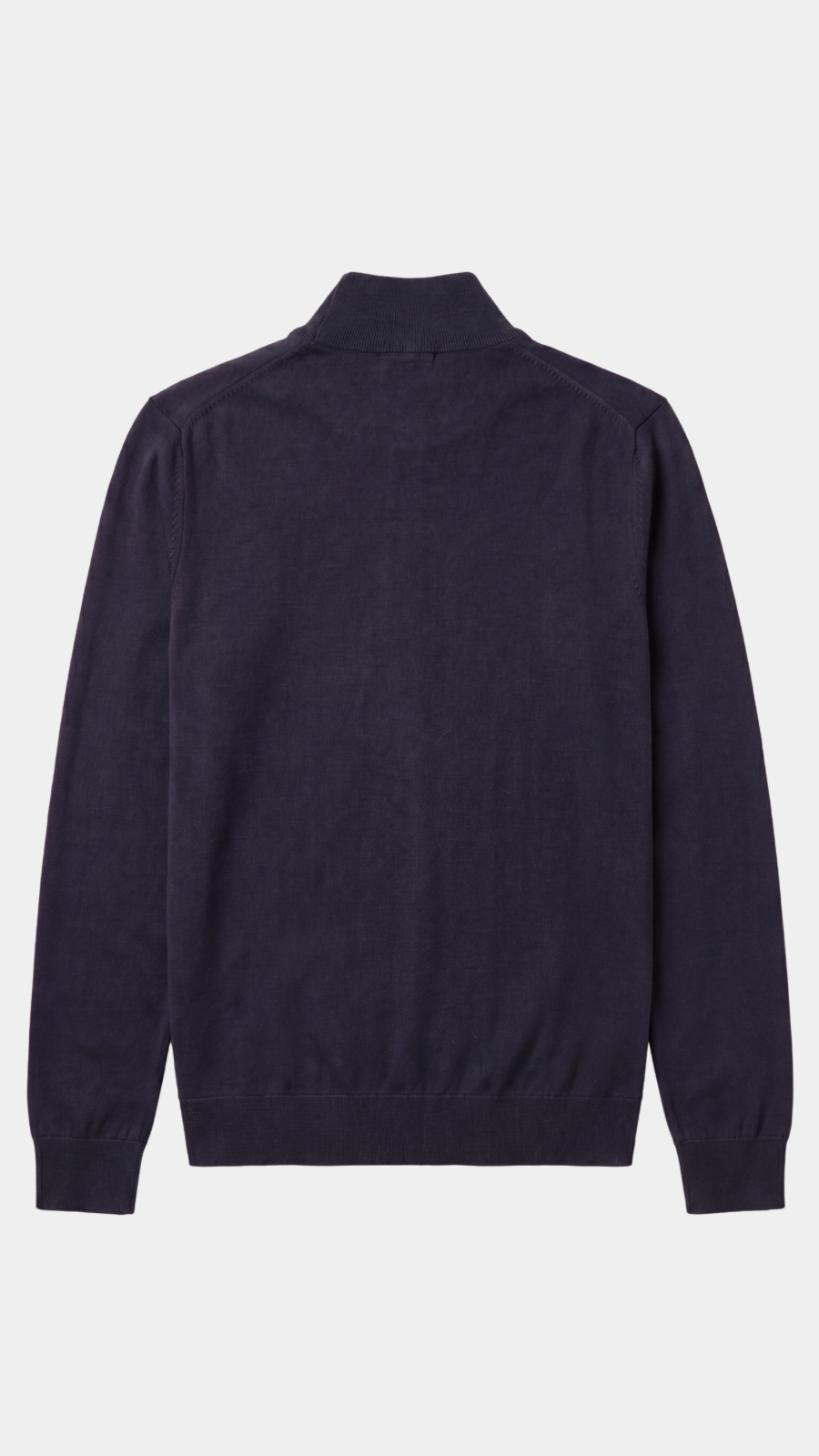 Navy Merino Half Zip