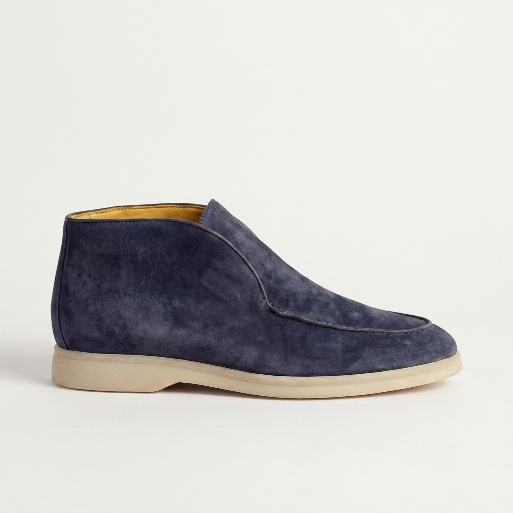 Light Navy High Steppers - zijaanzicht